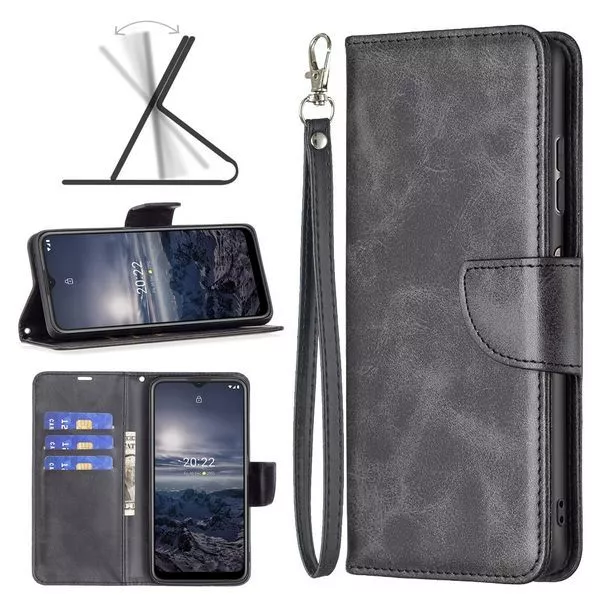 Kožené pouzdro pro Nokia G21, Nokia G11 černé