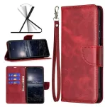 Kožené pouzdro pro Nokia G21, Nokia G11 červené