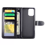 Kožené pouzdro pro Realme 8, Realme 8 Pro černé, black, tzv. knížka TopTechnology