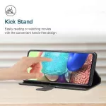 Kožené pouzdro pro Realme 8i černé, black, tzv. knížka S-T-A-R