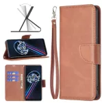Kožené pouzdro pro Realme 9 Pro+ hnědé