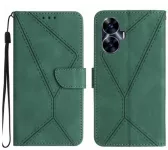 Kožené pouzdro pro Realme C55 green