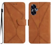 Kožené pouzdro pro Realme C55 hnědé