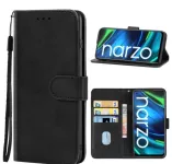 Kožené pouzdro pro Realme Narzo 30, Realme 8 5G černé