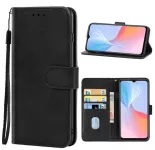 Kožené pouzdro pro Vivo Y21, Vivo Y21s černé