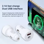 LZ-201 rychlá nabíječka do auta 20W USB / Type-C Qualcomm 3.0, barva bílá TopTechnology