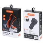 LZ-201 rychlá nabíječka do auta 20W USB / Type-C Qualcomm 3.0, barva bílá TopTechnology