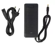 Nabíječka elektrokola pro baterie 36V, kulatý konektor, 2,2A