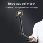 Selfie tyč a držák, stativ pro sportovní kameru GoPro Hero, DJI Osmo, Insta360 TopTechnology