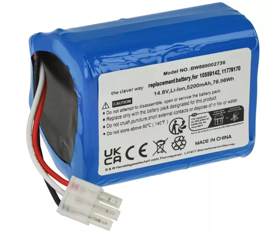 Baterie Miele Scout RX2, RX3 5200mAh 14,8V