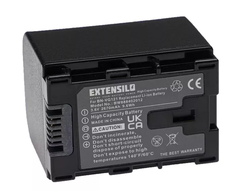 Baterie JVC BN-VG121 2670mAh Li-Ion 3,7V