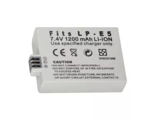 Baterie LP-E5 1200mAh Li-Ion 7.4V