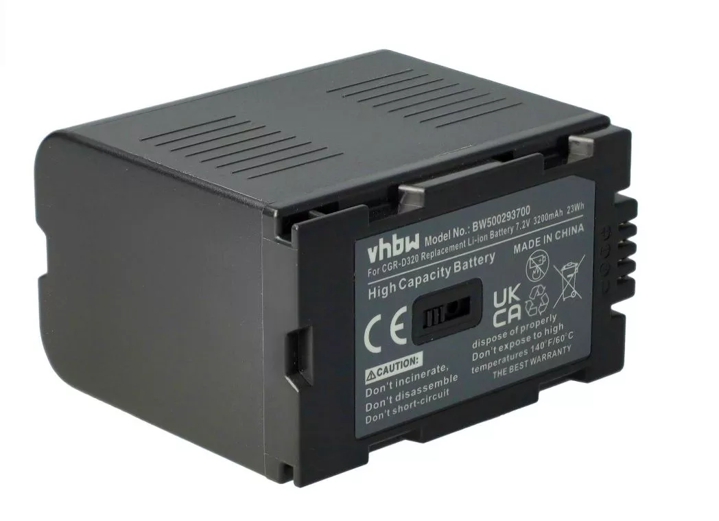 Baterie Panasonic CGR-D220, CGR-D320 3200mAh