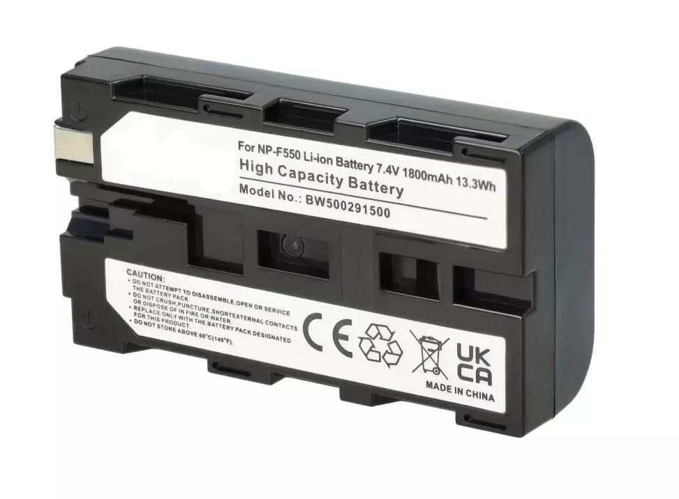 Baterie SONY NP-F550 1800mAh Li-Ion 7,2V