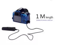 Dálková spoušť RS-80N3 pro fotoaparáty Canon, délka kabelu 1m, nahrazuje originál TopTechnology