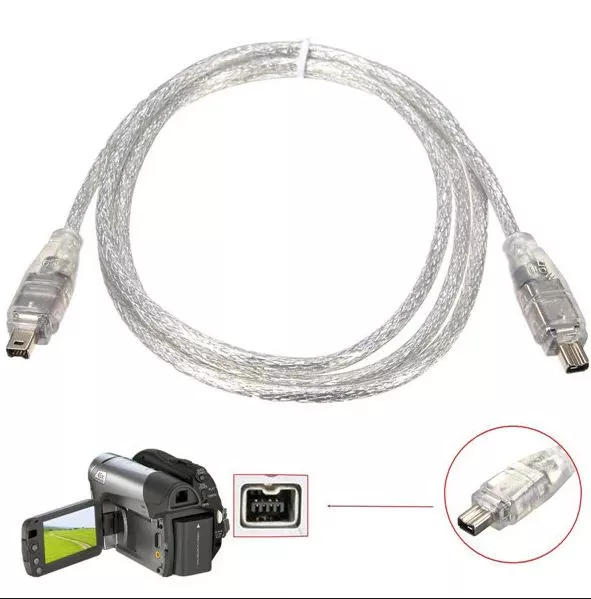Datový DV kabel FireWire iEEE-1394 4 pin na 4 pin