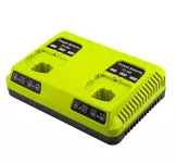 DUÁL nabíječka Ryobi 18V pro 2 kusy baterie