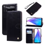 Kožené pouzdro Poco M4 Pro ( 4G ) černé