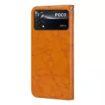 Kožené pouzdro Poco M4 Pro ( 4G ) hnědé, brown, tzv. knížka TopTechnology
