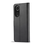 Kožené pouzdro pro Honor 50, Huawei Nova 9 černé, black, tzv. knížka TopTechnology