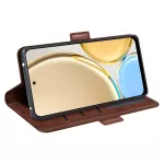 Kožené pouzdro pro Honor Magic4 Lite 5G hnědé, brown, tzv. knížka TopTechnology