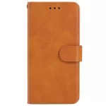 Kožené pouzdro pro Honor X8 hnědé, brown, tzv. knížka TopTechnology