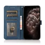 Kožené pouzdro pro Huawei P40 Lite červeno-modré, red-blue tzv. knížka TopTechnology