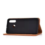 Kožené pouzdro pro Huawei P30 Lite hnědé, brown, tzv. knížka TopTechnology