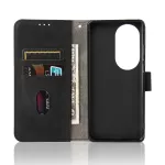 Kožené pouzdro pro Huawei P50 Pro černé, black, tzv. knížka TopTechnology