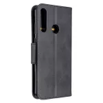 Kožené pouzdro pro Huawei Y6P černé, black, tzv. knížka TopTechnology
