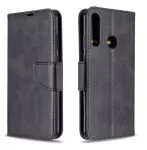 Kožené pouzdro pro Huawei Y6P černé
