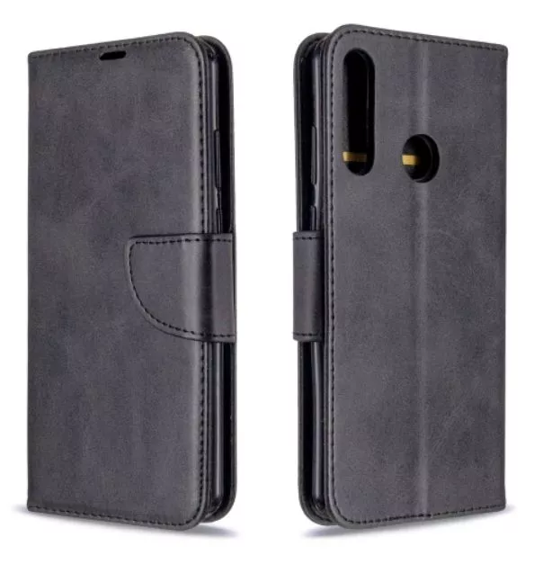 Kožené pouzdro pro Huawei Y6P černé