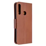 Kožené pouzdro pro Huawei Y6P hnědé, brown, tzv. knížka TopTechnology