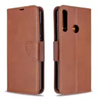 Kožené pouzdro pro Huawei Y6P hnědé