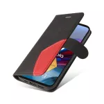 Kožené pouzdro pro Motorola Moto G100 černé, black, tzv. knížka, materiál syntetická kůže TopTechnology