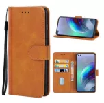 Kožené pouzdro pro Motorola Moto G100 hnědé