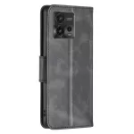 Kožené pouzdro pro Motorola Moto G72 černé, black, tzv. knížka, materiál syntetická kůže TopTechnology