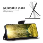 Kožené pouzdro pro Motorola Moto G72 černé, black, tzv. knížka, materiál syntetická kůže TopTechnology
