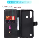 Kožené pouzdro pro Motorola Moto G8 Power hnědé, brown, tzv. knížka, materiál syntetická kůže TopTechnology