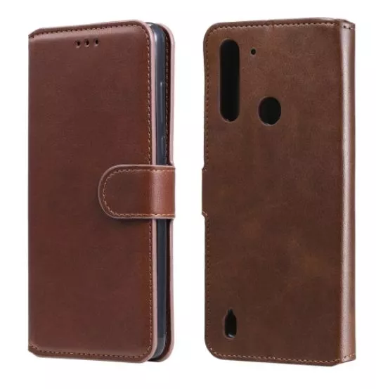 pouzdro pro Motorola Moto G8 Power hnědé