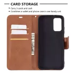 Kožené pouzdro pro Poco M3 hnědé, brown, tzv. knížka TopTechnology