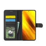 Kožené pouzdro pro Poco X3 NFC černé, black, tzv. knížka TopTechnology