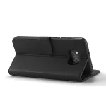 Kožené pouzdro pro Poco X3 NFC černé, black, tzv. knížka TopTechnology