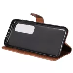 Kožené pouzdro pro Poco X3 NFC hnědé, brown, tzv. knížka TopTechnology