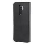 Kožené pouzdro pro Xiaomi Redmi 9 černé, black, tzv. knížka, materiál syntetická kůže TopTechnology