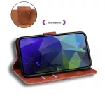 Kožené pouzdro Xiaomi Redmi 9c, Xiaomi Redmi 9a hnědé, brown, tzv. knížka, materiál syntetická kůže TopTechnology