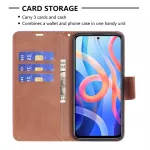 Pouzdro Xiaomi Redmi Note 11T 5G hnědé