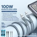 RC-172 USB kabel typ-C na typ-C 100W, 1m