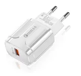USB nabíječka QC3.0 18W bílá