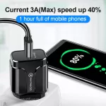 USB nabíječka QC3.0 18W bílá s rychlým dobíjením pro mobilní telefony, tablety atp. TopTechnology